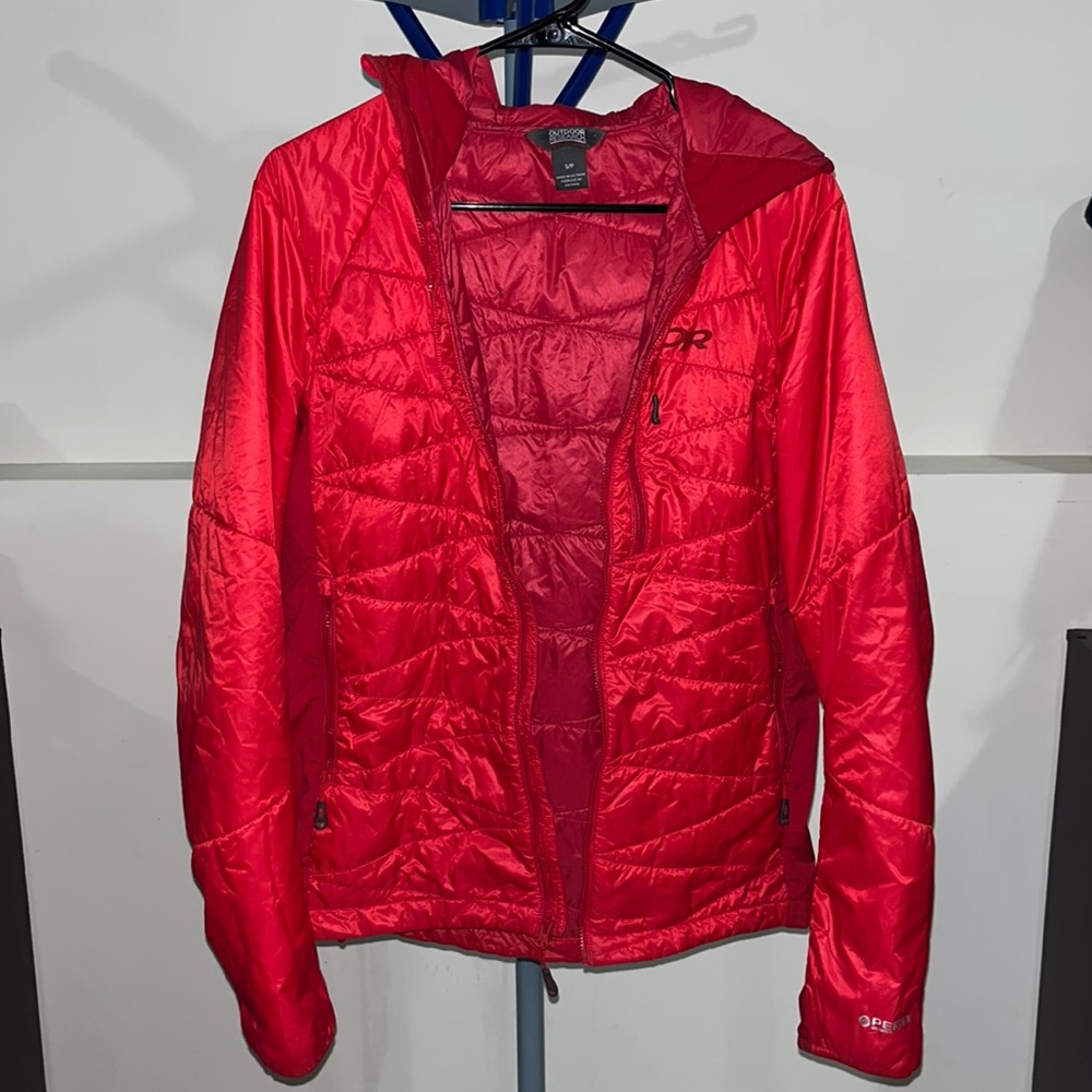 Outdoor Research Cathode Red Hooded Jacket